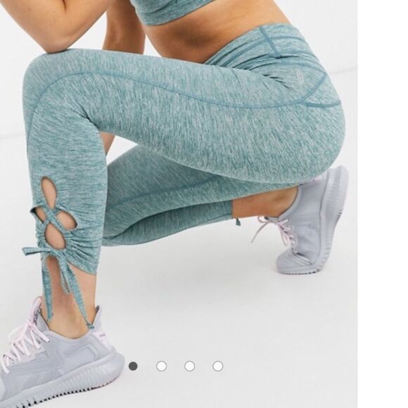 NWT Free People High-Rise 7/8 L Swerve Leggings - Picture 3 of 9